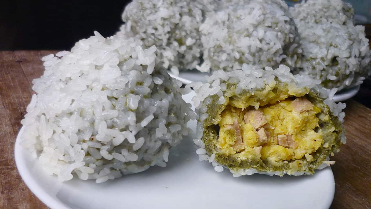 Sticky rice balls – Bánh khúc