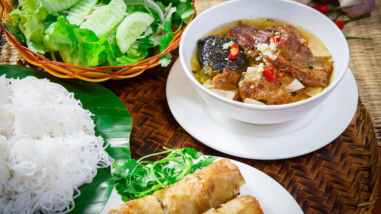 Bún chả Hà Nội - Best food in Hanoi